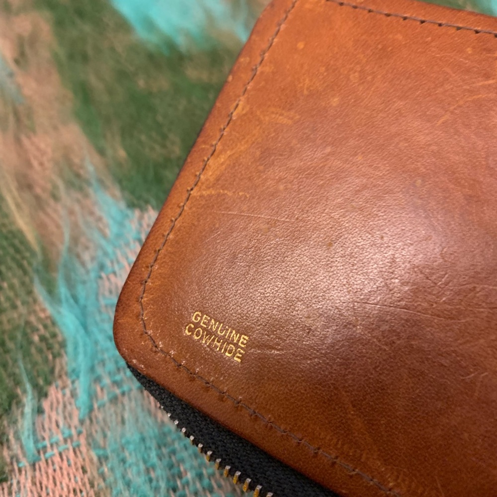 Vintage Leather Tooled Horse Face Wallet - Picture 9 of 10